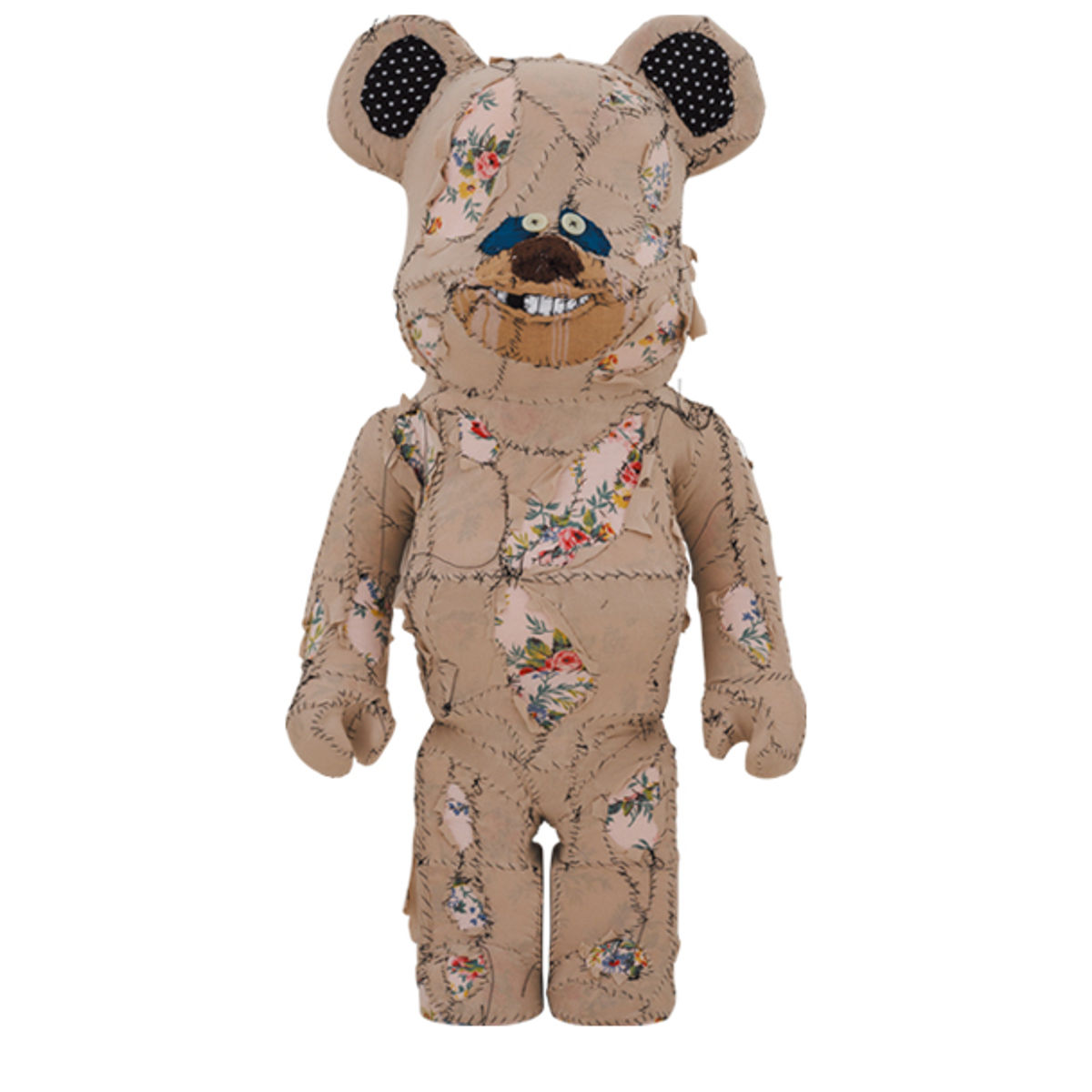 1000% One of Kind Pattern Be@rbrick