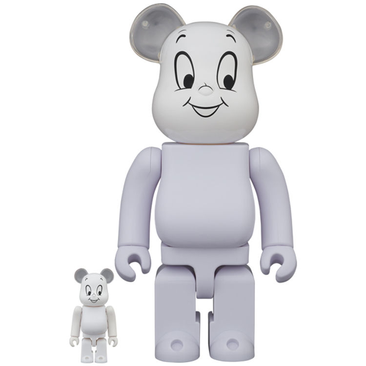 100% + 400% Casper the Friendly Ghost Be@rbrick (Set) by DreamWorks