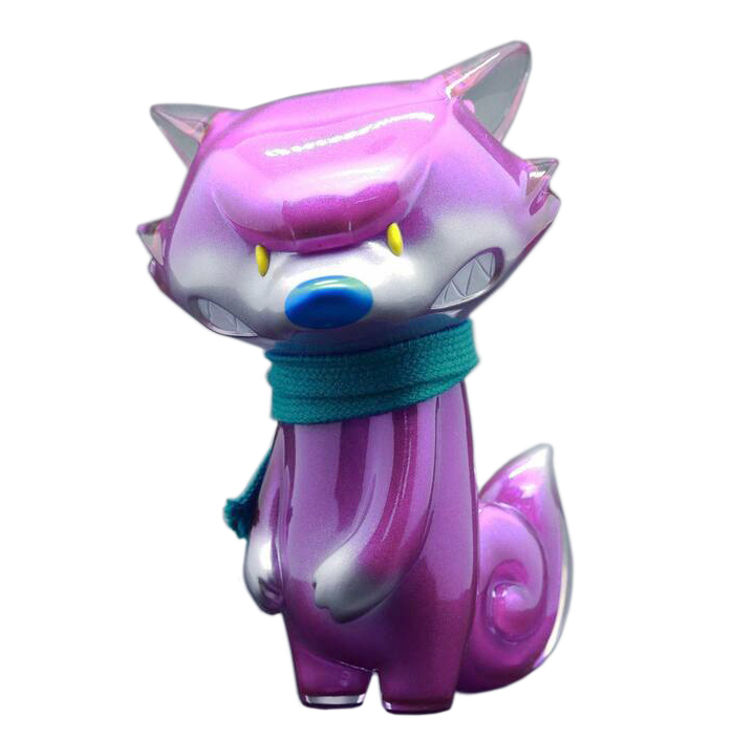 TONA THE ANGRY FOX - PURPLE by OK Luna
