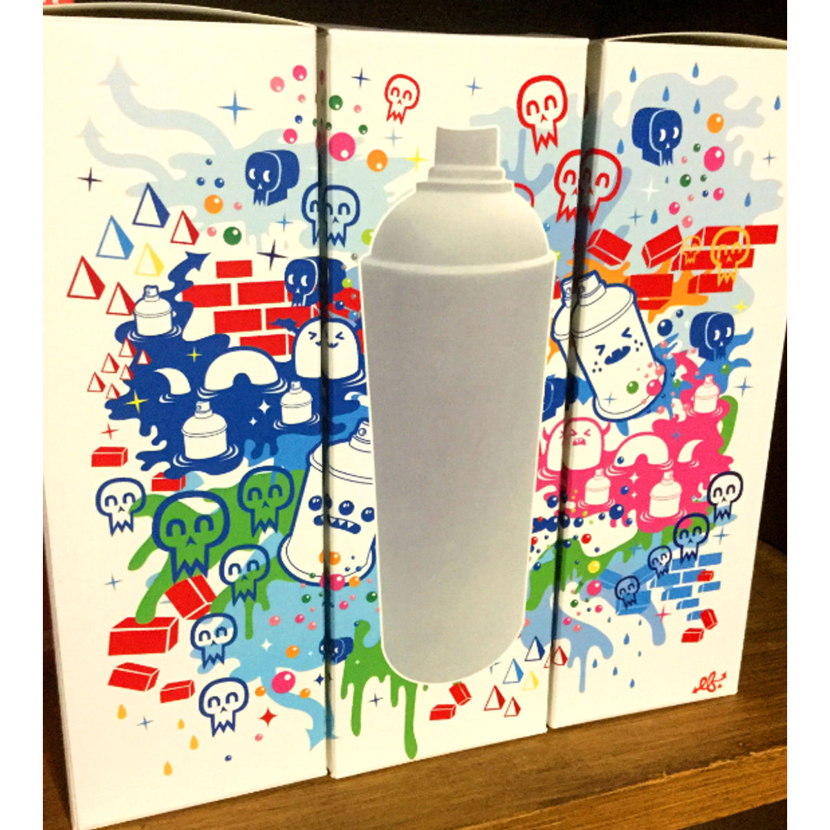 DIY/White Spray Can Vinyl Toy (Version 2)