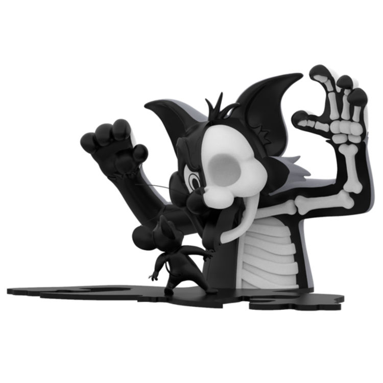 XXRay+ Shadow Edition Tom and Jerry by Jason Freeny