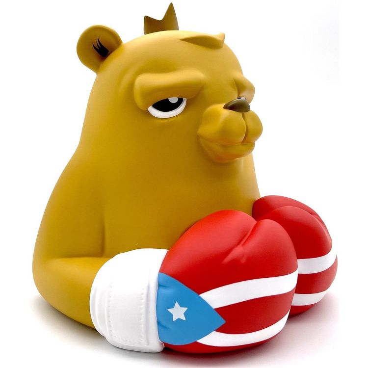 Puerto Rica Flag : The Bear Champ Bust by JC Rivera