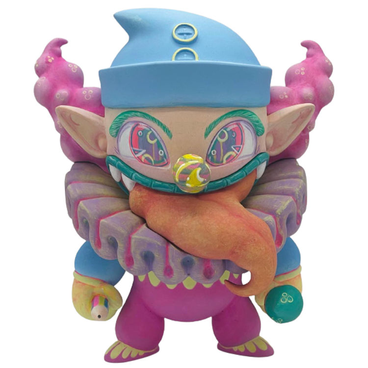 Pastel Creative Clown by Priscilla Marquez aka PriscillasArte 