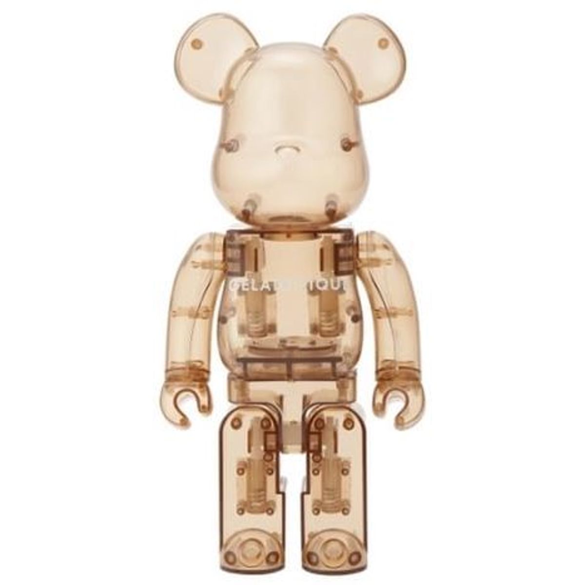 400% Gelato Pique Beige Be@rbrick