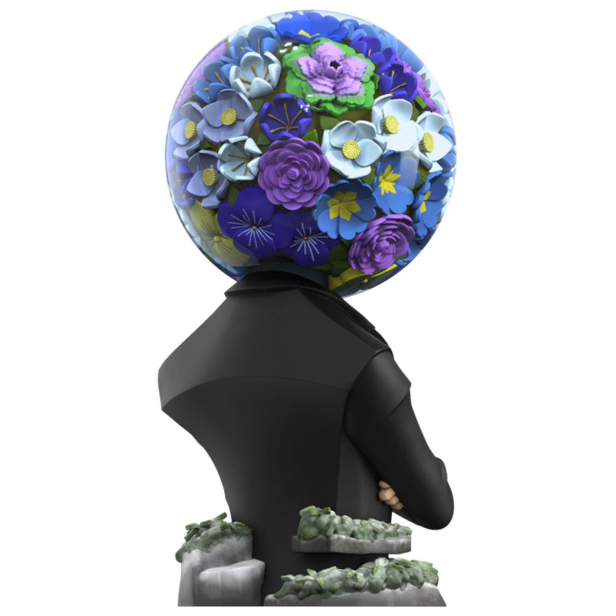 Winter Edition Flower and Man