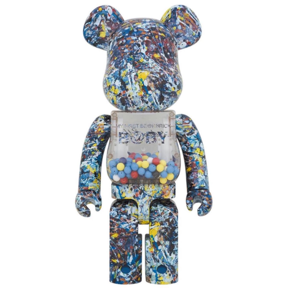 1000% Jackson Pollock My First B@by Be@rbrick