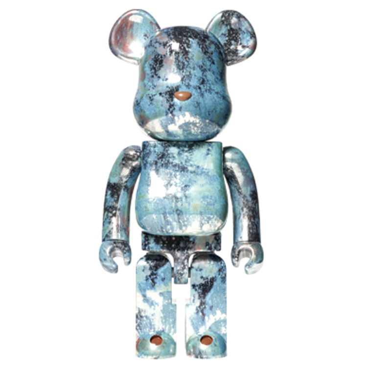 1000% Bleached Chrom Bearbrick (NTWRK Exclusive) by Pushead (Brian Schroeder)