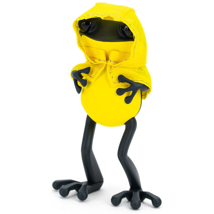5" Yellow Butterfly Hanbok Cape by Twelvedot (Hyunseung Rim)