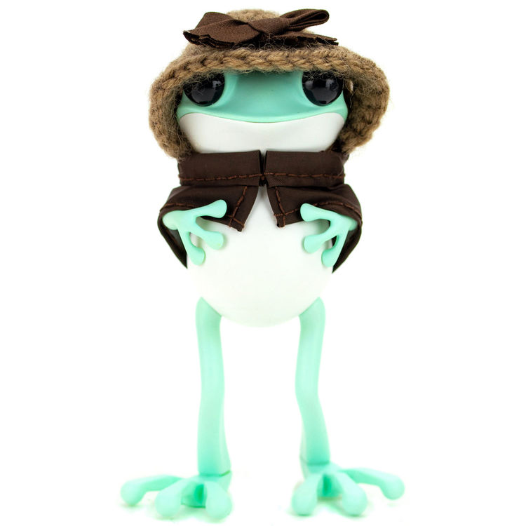 5" Mint APO Frogs with Knitted Hat & Cape by Twelvedot (Hyunseung Rim)