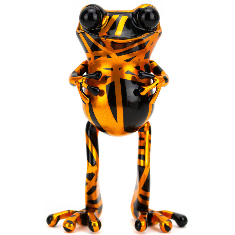 5" Orange Stripe Golden Age APO Frogs by Twelvedot (Hyunseung Rim)