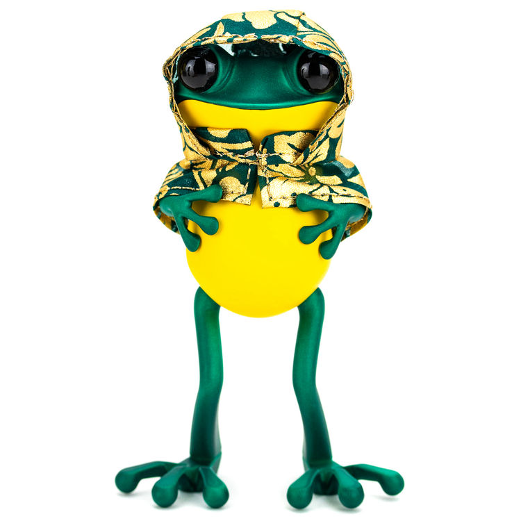 5" Green & Gold Hanbok Cape APO Frogs by Twelvedot (Hyunseung Rim)
