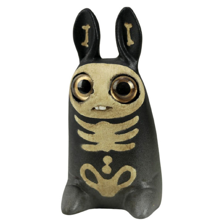 Vintage Skeleton Pipsqueak by Amanda Louise Spayd