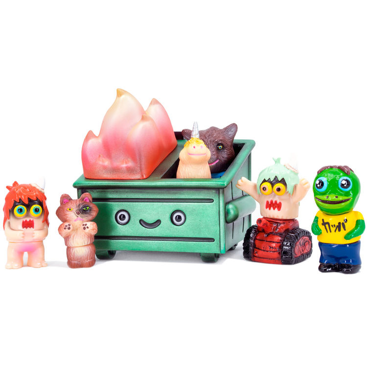 Dumpster Dudes Playset by Rampage Toys (Jon Malmstedt)