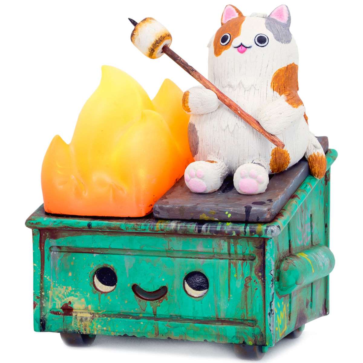 The Cat and the Dumpster