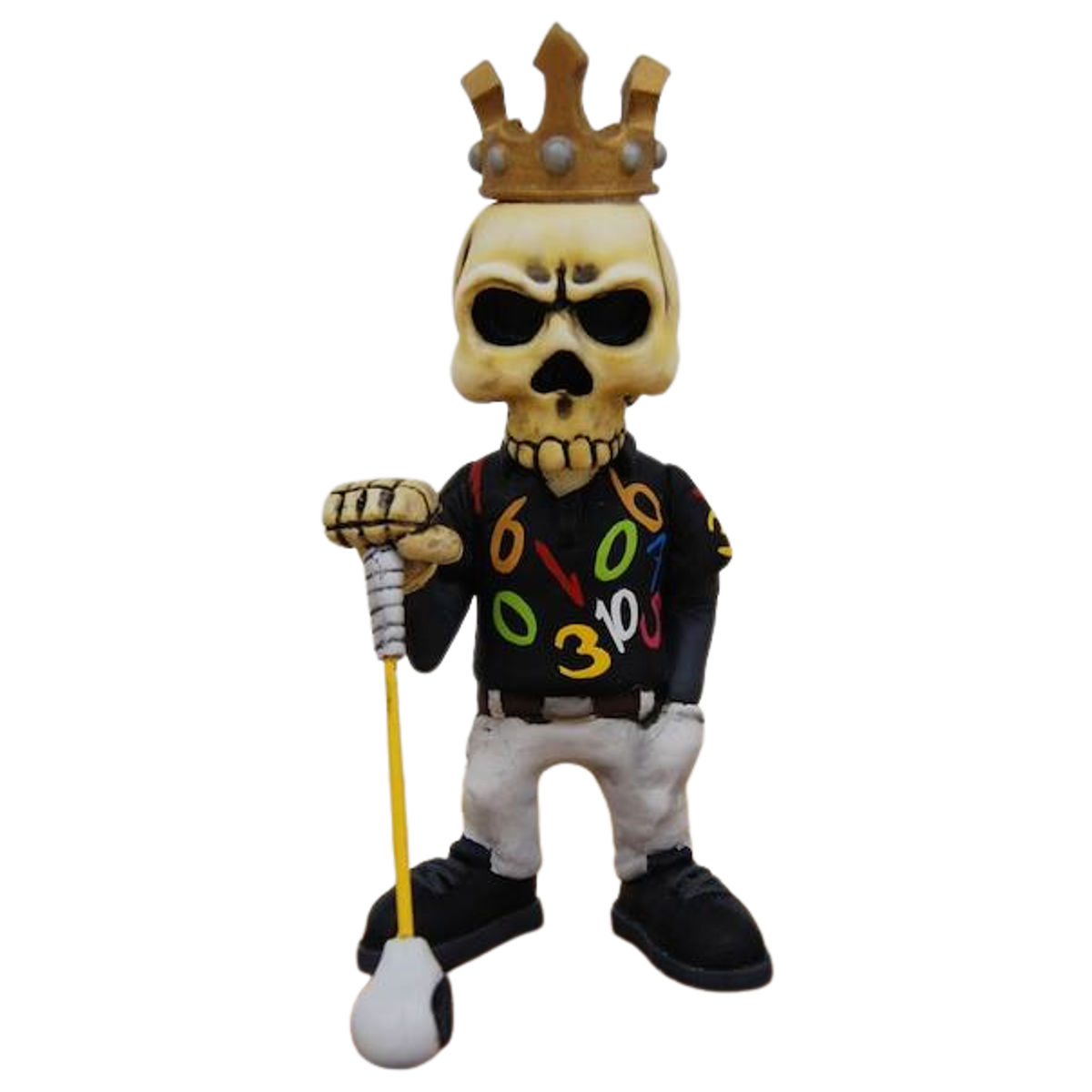 Mr Birdie Hunt - black/white pants