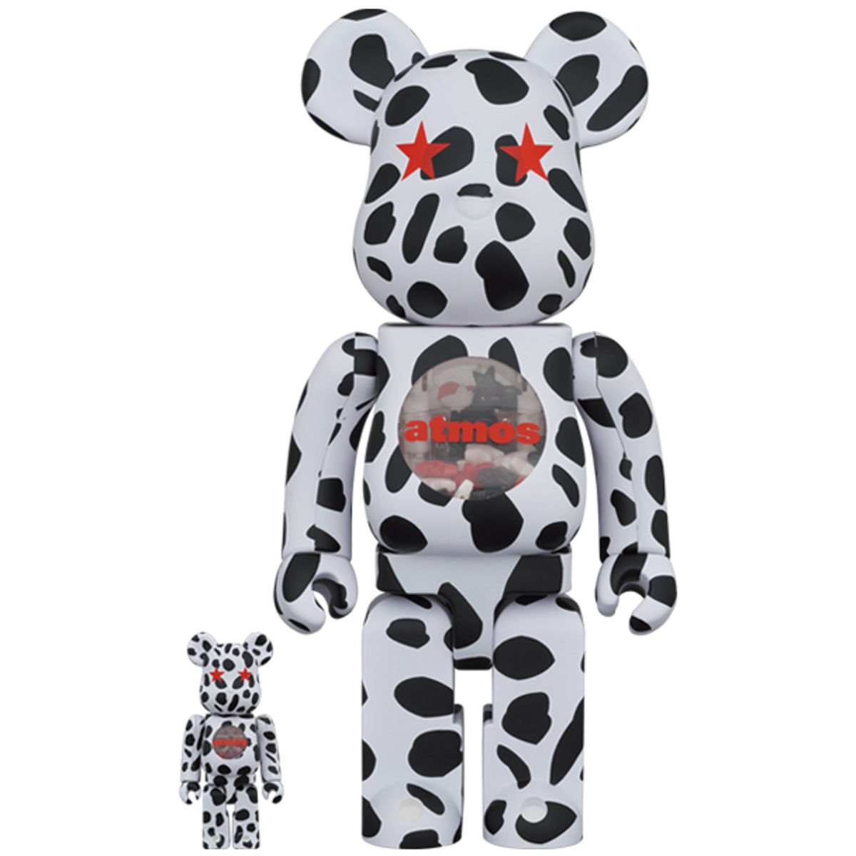 100% + 400% ATMOS dalmatian Be@rbrick (Set)