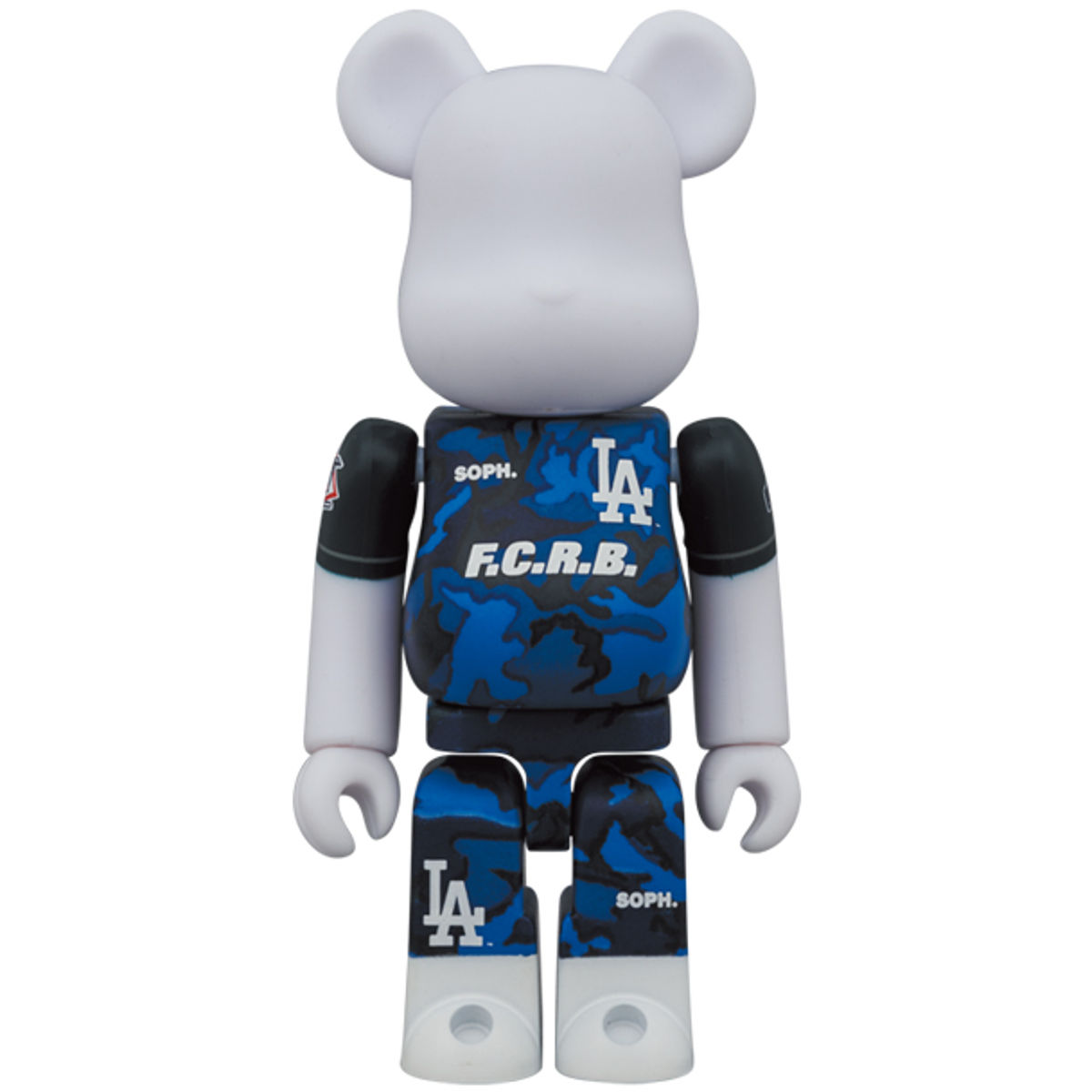 100% + 400% F.C.R.B x Los Angeles Dodgers Be@rbrick (Set)