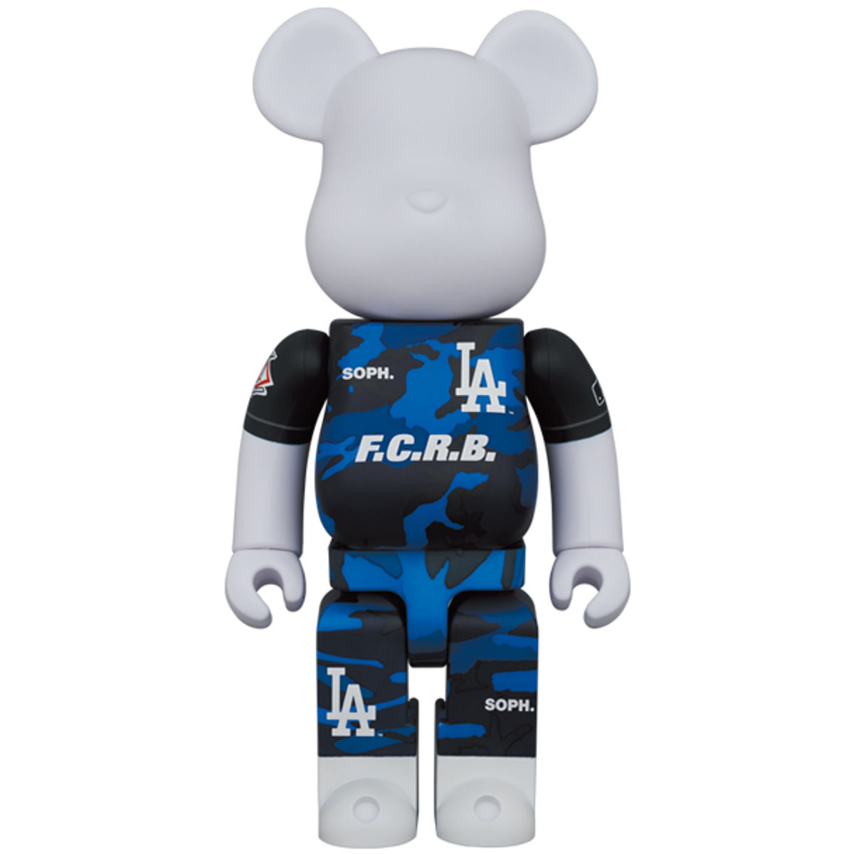 100% + 400% F.C.R.B x Los Angeles Dodgers Be@rbrick (Set)