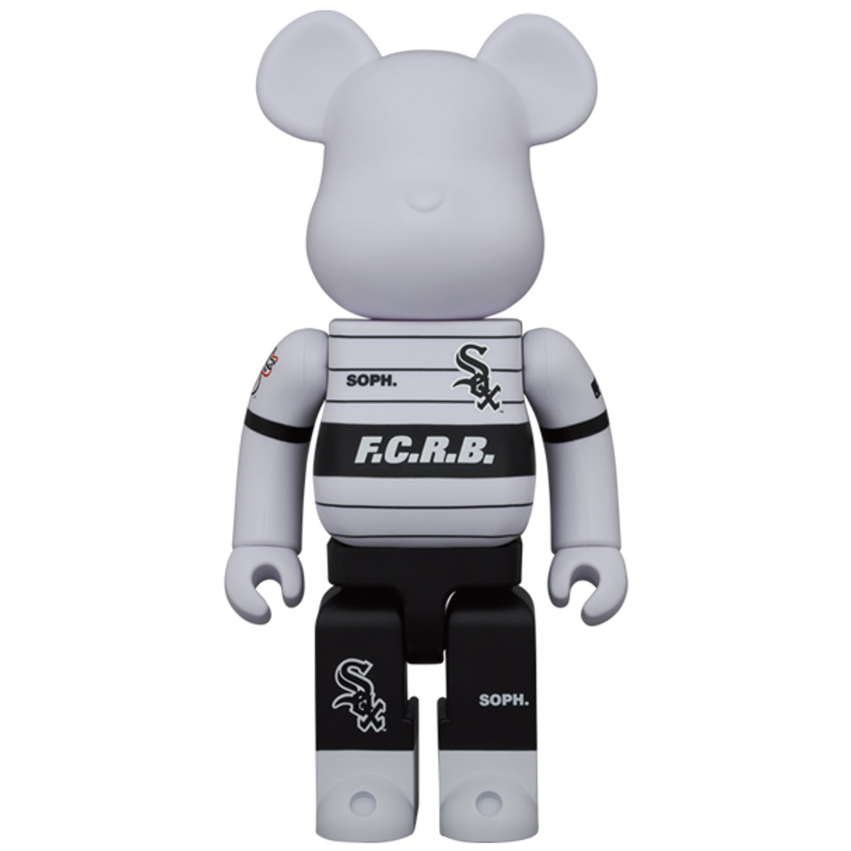 100% + 400% F.C.R.B x Chicago White Sox Be@rbrick (Set)