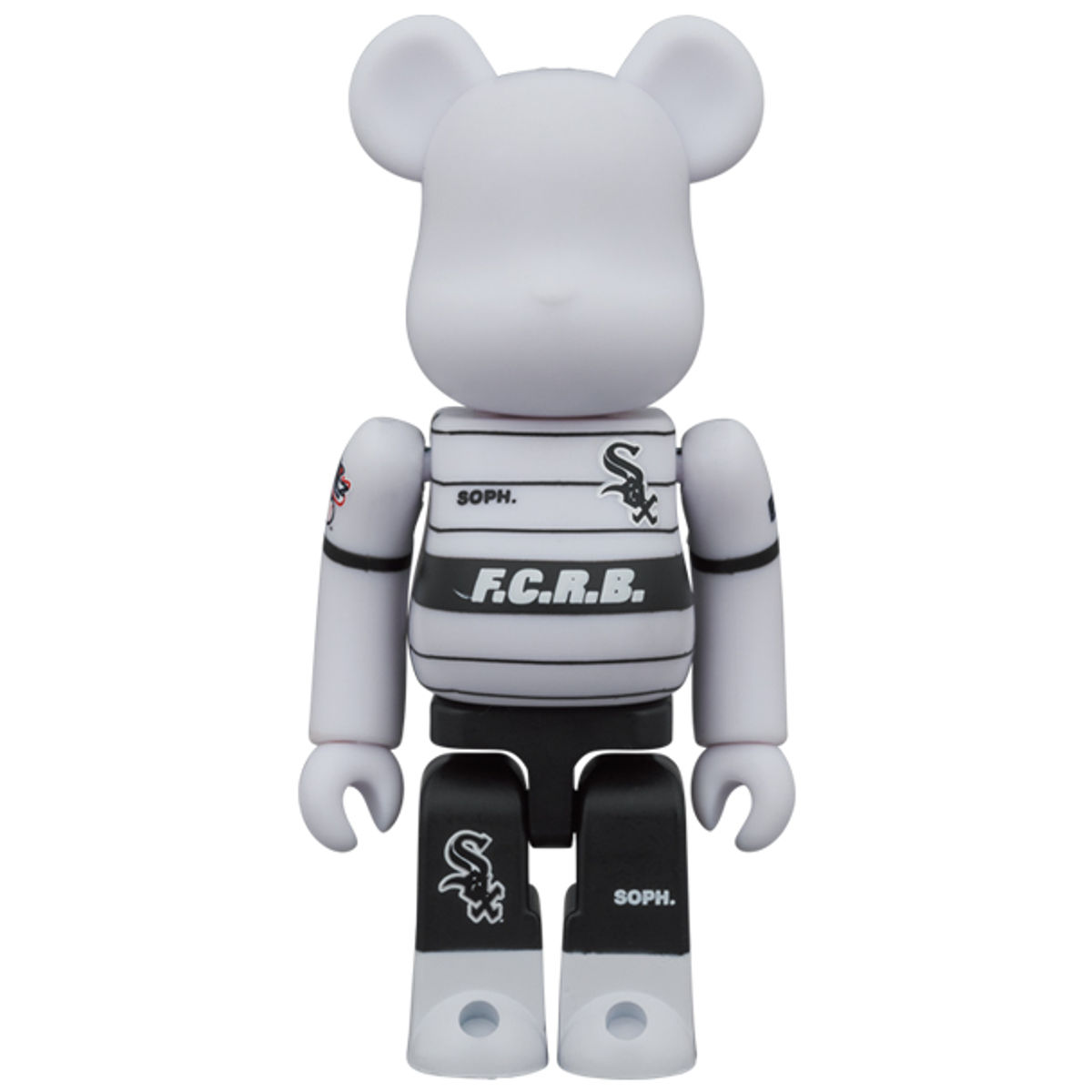 100% + 400% F.C.R.B x Chicago White Sox Be@rbrick (Set)