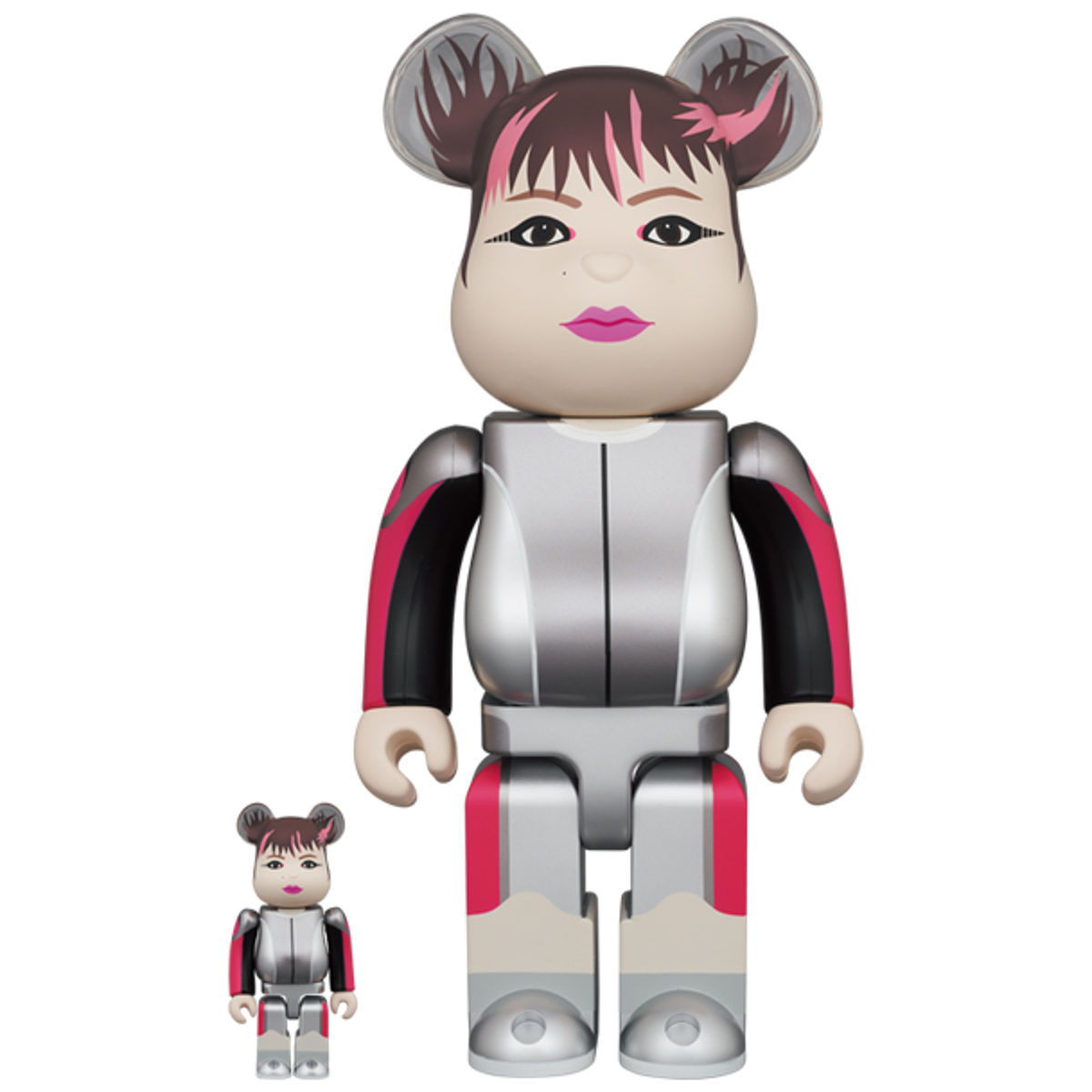 100% + 400% Momoko Gumi Company Bearbrick (Set)