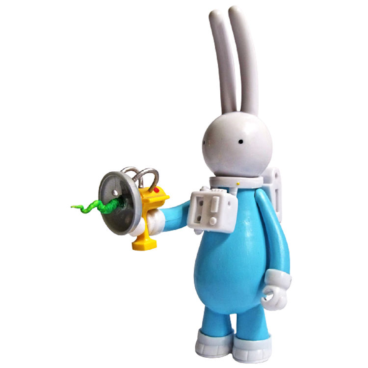 Blue Petit Astrolapin by Jimmy Foo