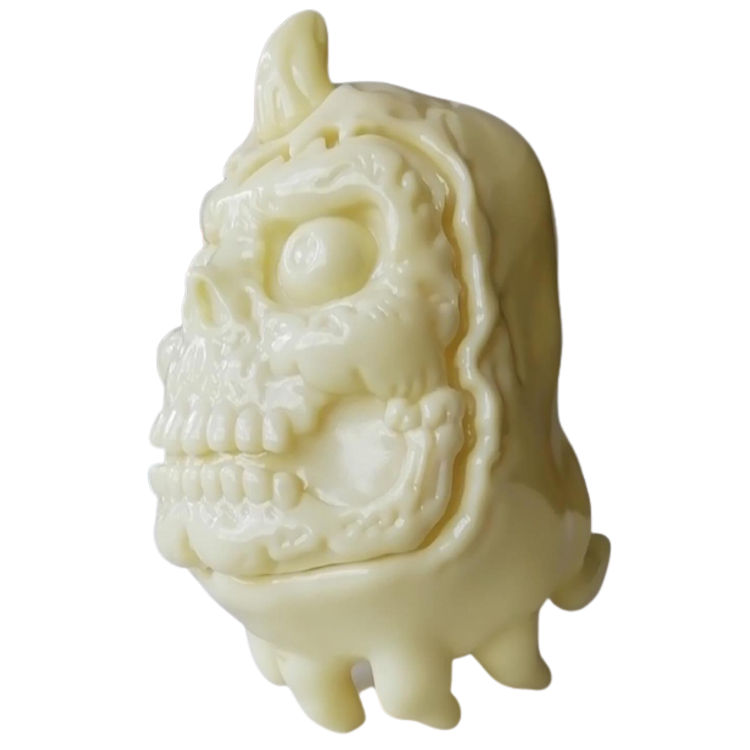 White Skully Ghost by Cherry Moth Cake