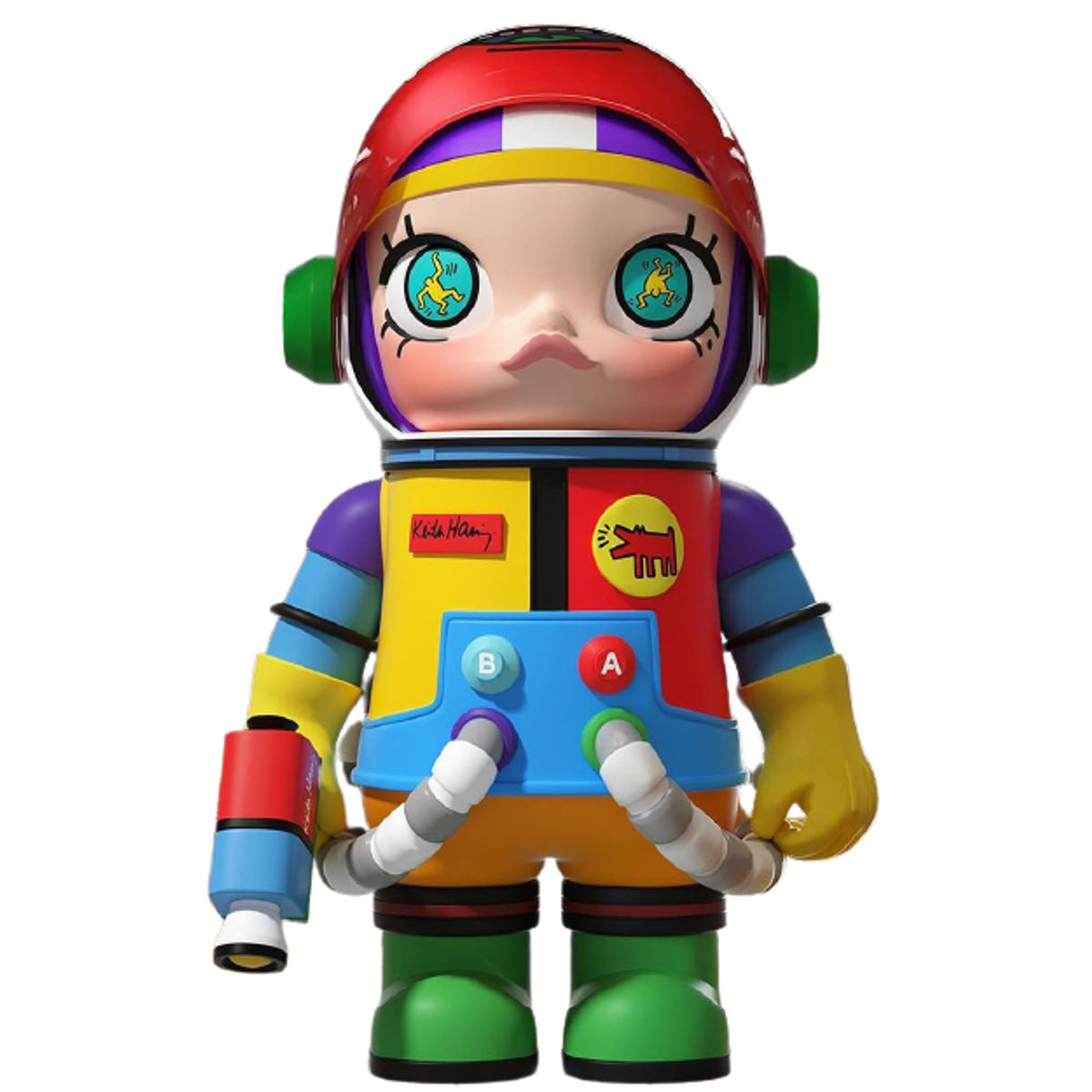 400% Keith Haring x Space Molly