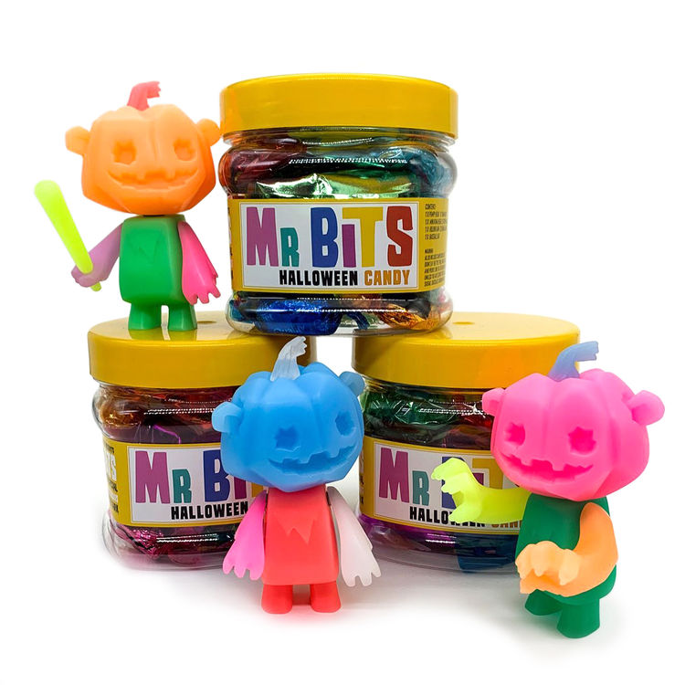 Mr. Bits Halloween Candy GID by Dead Beat City (Barnaby Purdy)