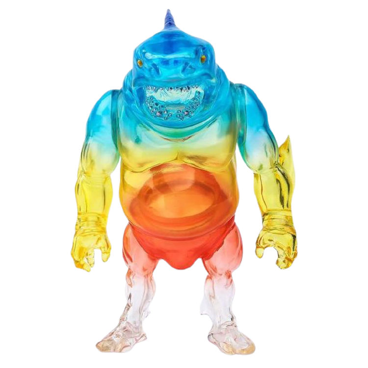 Clear Rainbow Shark Papa by Momoco Studios