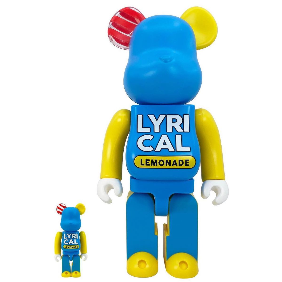 100% + 400% Lyrical Lemonade Bearbrick