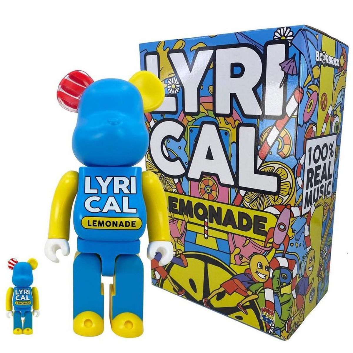 100% + 400% Lyrical Lemonade Bearbrick