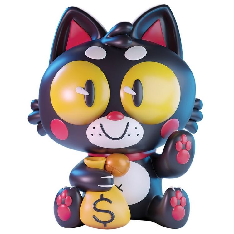 Lucky Cat by Erin Hunting