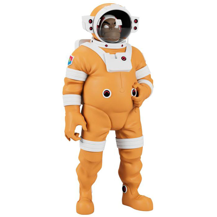 Astronaut Russel : Gorillaz by Jamie Hewlett