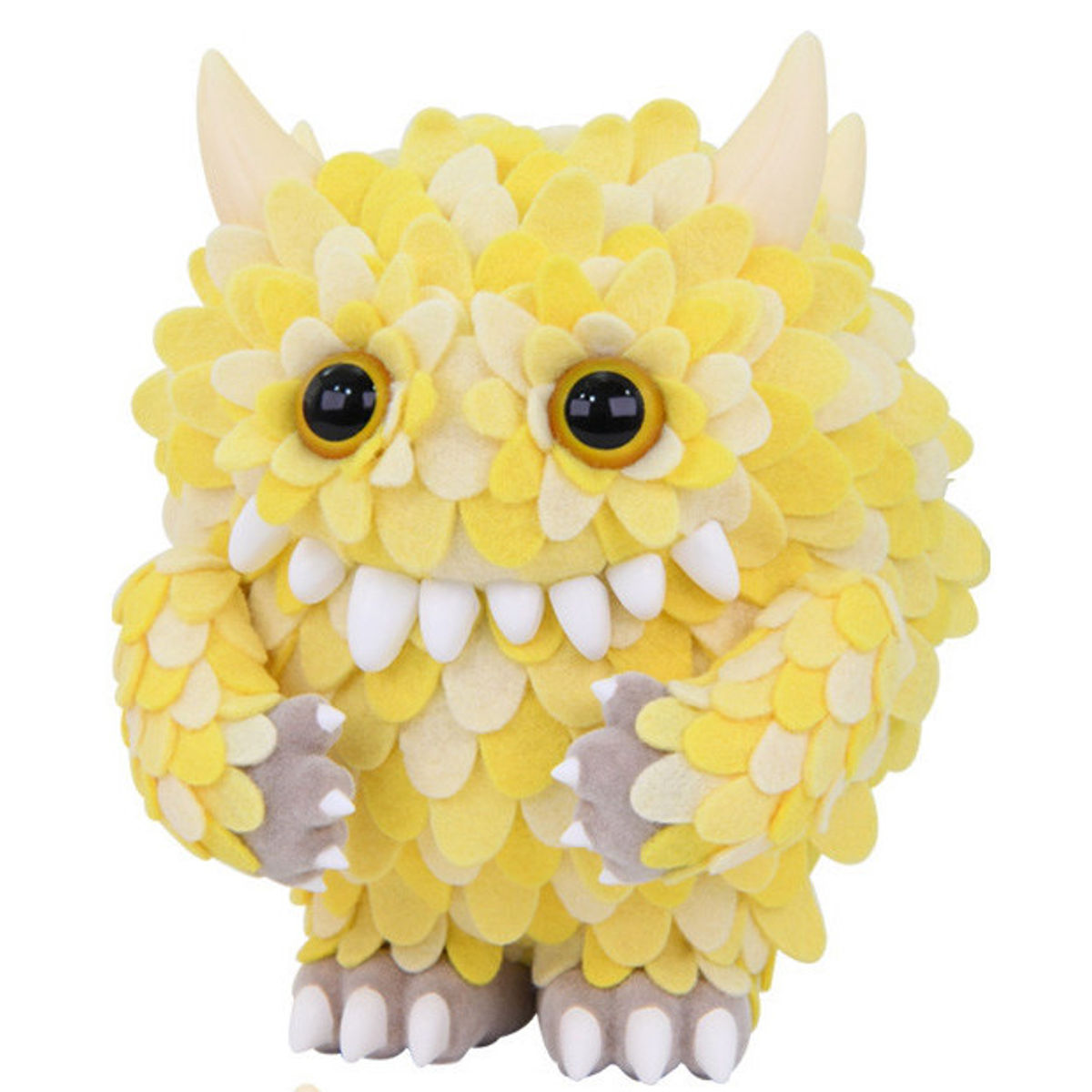 Yellow Artist Monster Fluffy