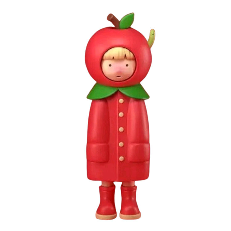 Apple and Worm Niar by Jibi