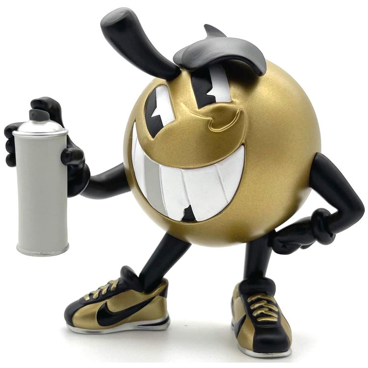 Black & Gold Atomik Orange (DCon 2021) by Atomik