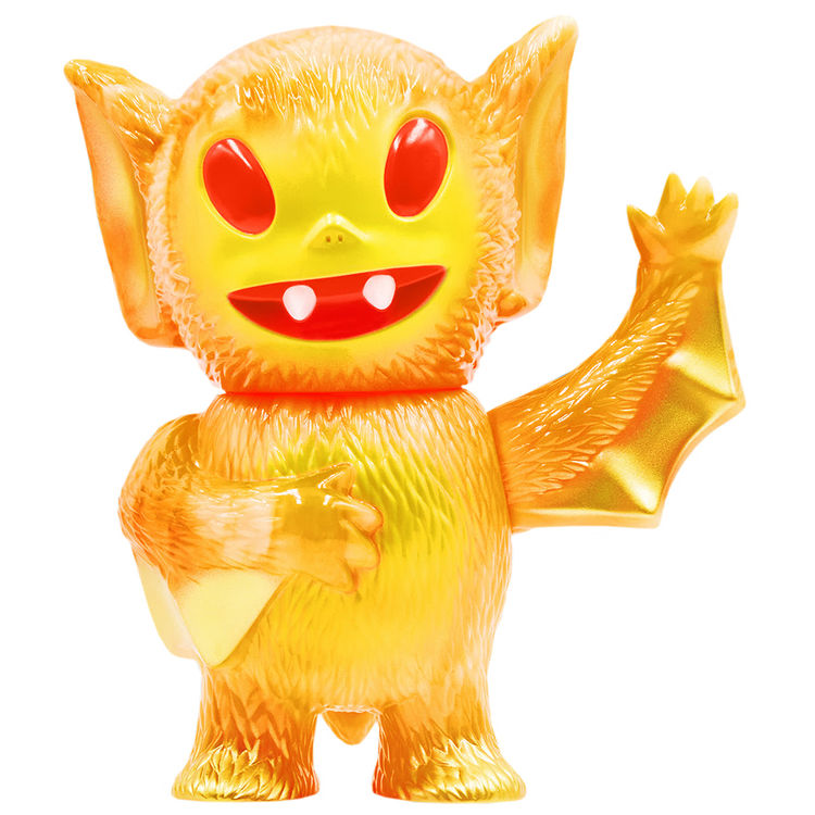 GID ORANGE SWIRL BAT BOY by Brian Flynn