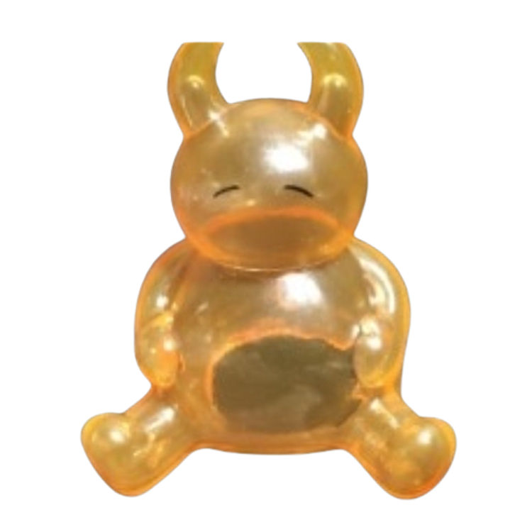 Sitting Uamou - Clear Orange by Uamou (Ayako Takagi)