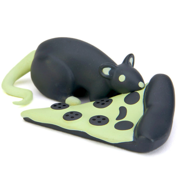 GID Pizza Rat (Secret) by 100% Soft