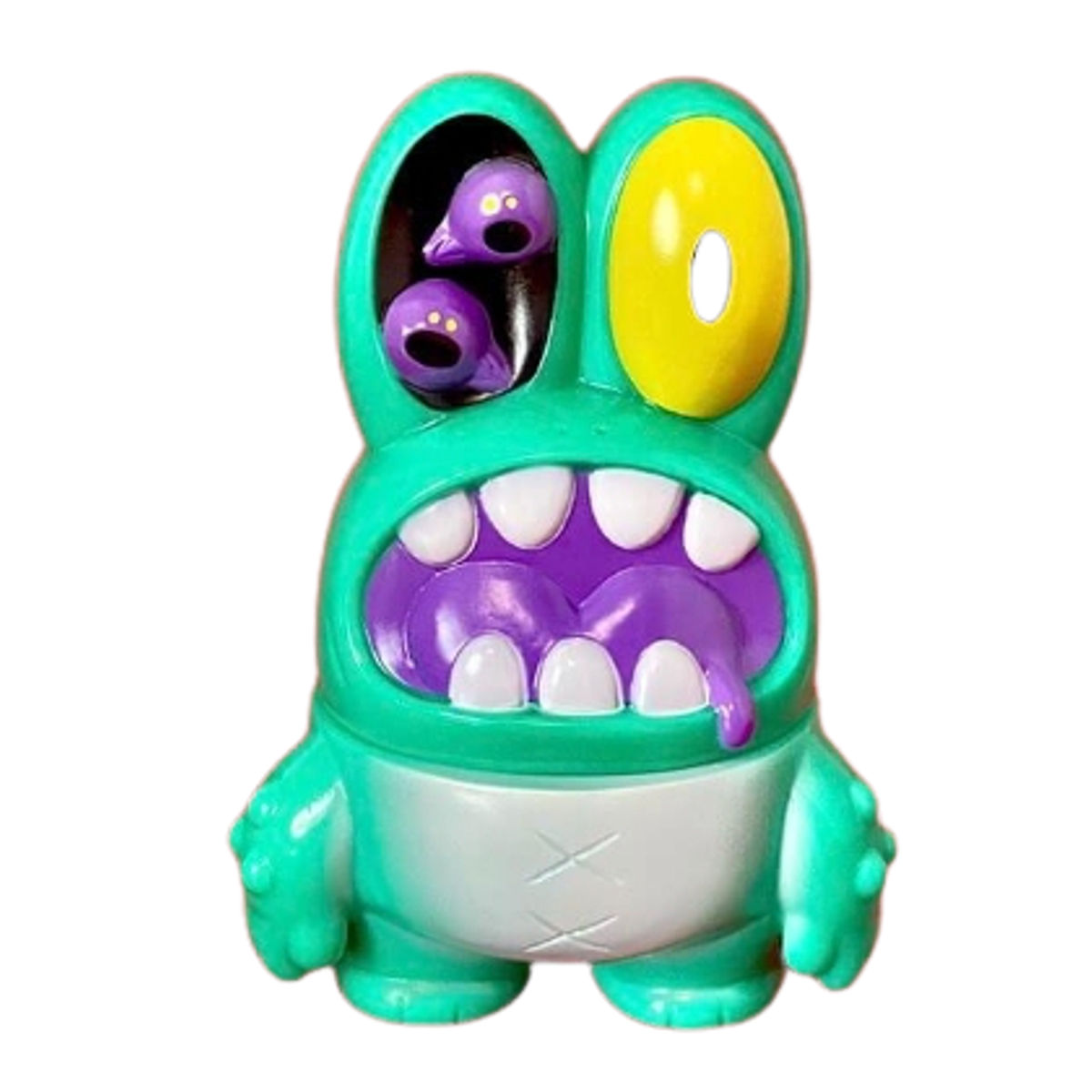 Green Zombie Frog