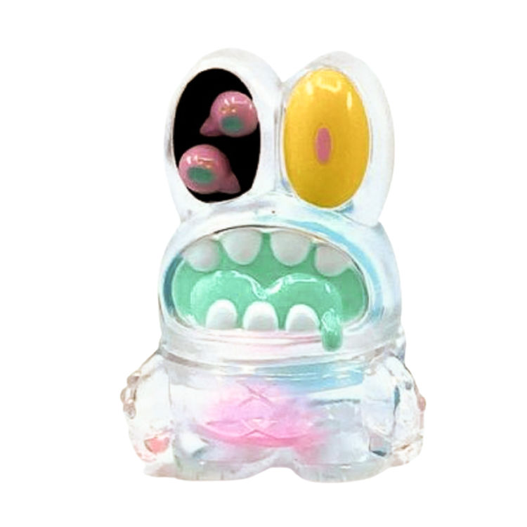 Rainbow Zombie Frog by Grape Brain