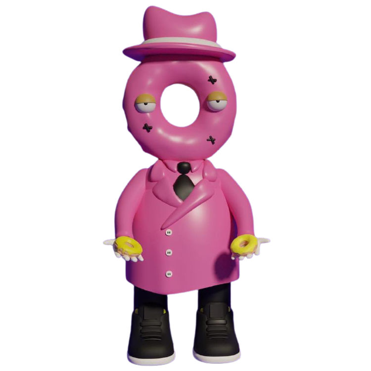 Pink : The Donut Man by Khris Vandal