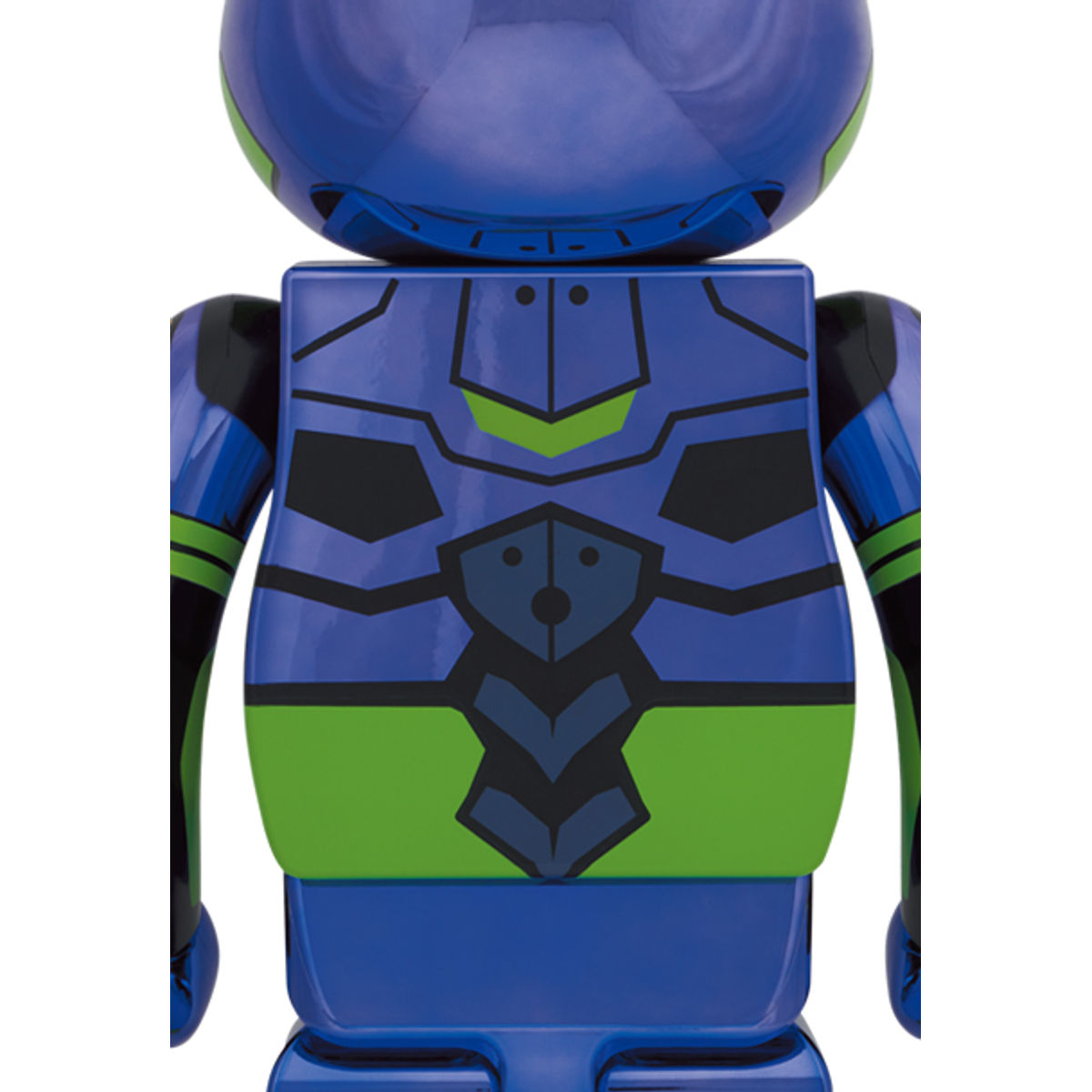 1000% Chrome Evangelion Unit 1 Be@rbrick