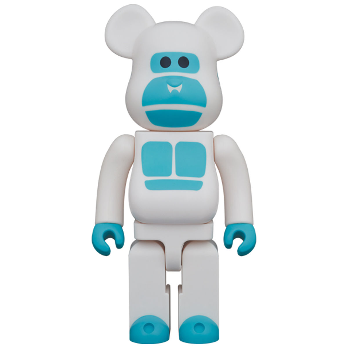 400% White Little Friend XLarge Bearbrick