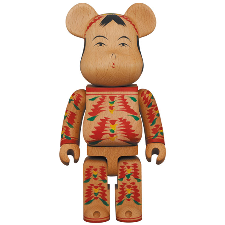 400% Kokebrick Karimoku Bearbrick by Karimoku