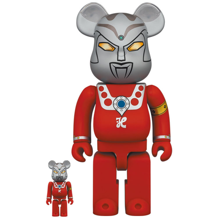 100% + 400% Leo Ultraman Be@rbrick (Set) by Tsuburaya