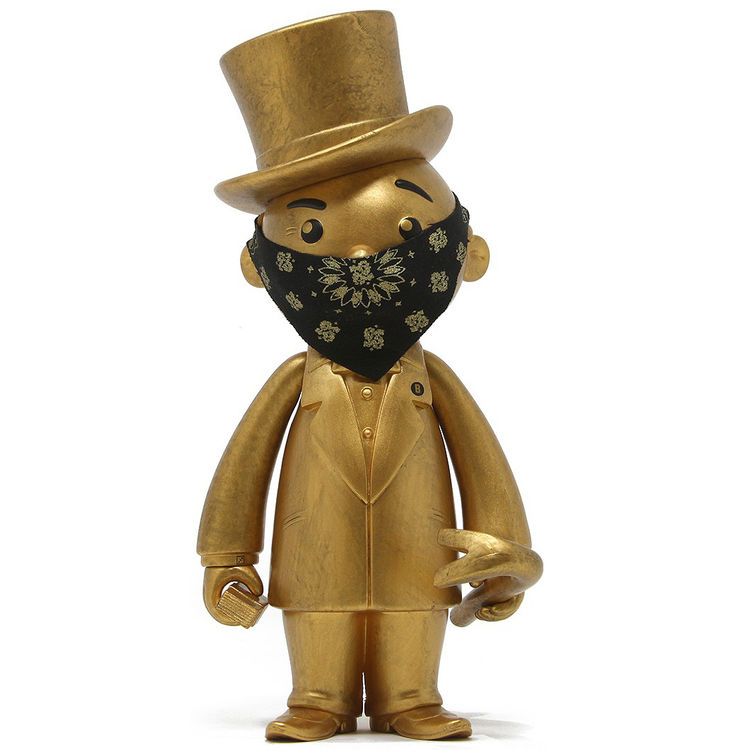 Gold Mr. Pennybags by Hasbro