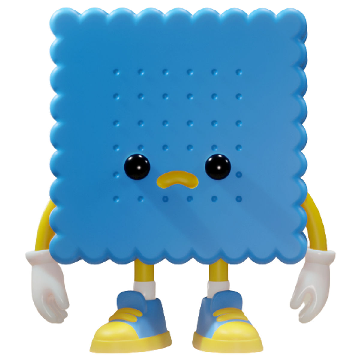 Blue Square Cream Biscuit Boy (TTC Exclusive)