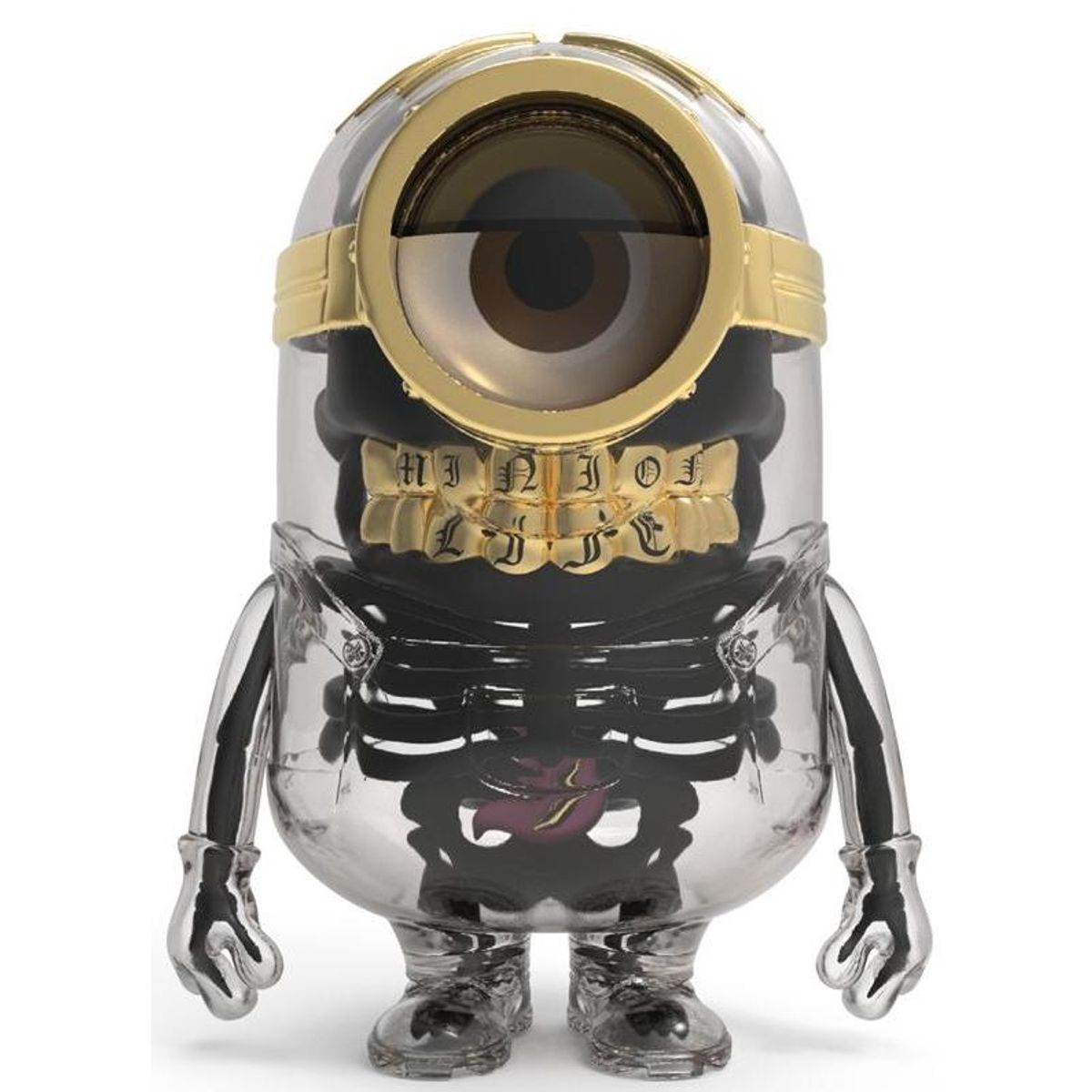 8" Black & Gold Minion Anatomy (Kidrobot Exclusive)